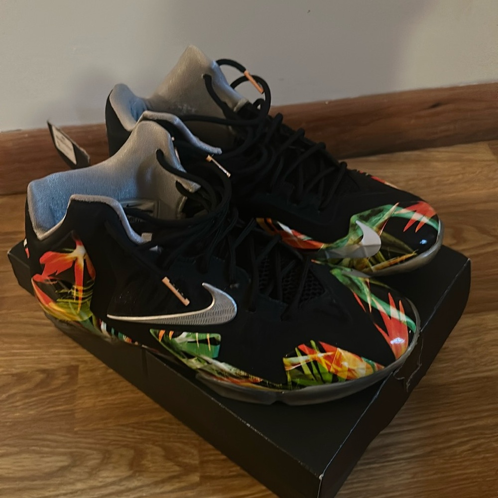 Nike LeBron Everglades size 7y